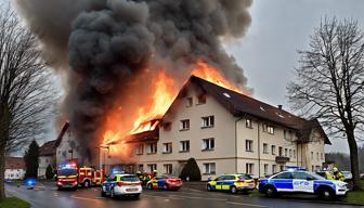 Brand in Wohnanlage für Senioren in Gießen: Verletzte und hoher Sachschaden