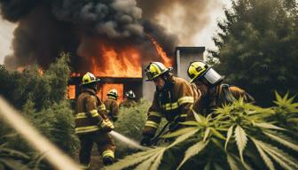 Feuerwehrleute in Steffenberg bei Löscharbeiten beleidigt und mit Messer bedroht