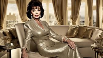 Joan Collins Vermögen: Ein Blick auf den beeindruckenden Reichtum der TV-Legende