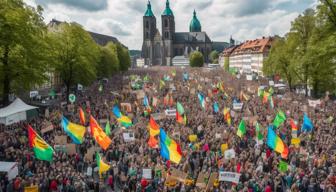 Tausende demonstrieren in Hessen bei Klimastreik von Fridays for Future für verstärkten Klimaschutz