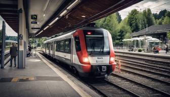 Wieder Regionalbahnen auf der Linie RB15 zwischen Bad Homburg und Brandoberndorf